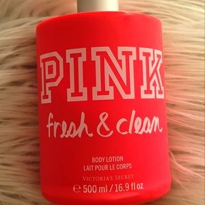 PINK fresh and clean lotion